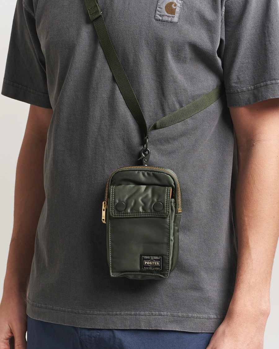 Herr | Väskor | Porter-Yoshida & Co. | New Tanker Mobile Pouch Sage Green