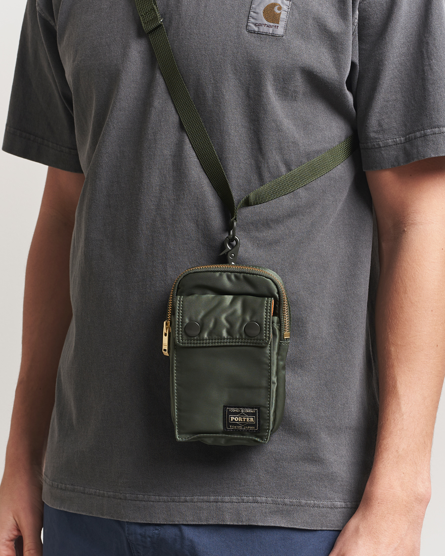 Herr | Väskor | Porter-Yoshida & Co. | Tanker Mobile Pouch Sage Green