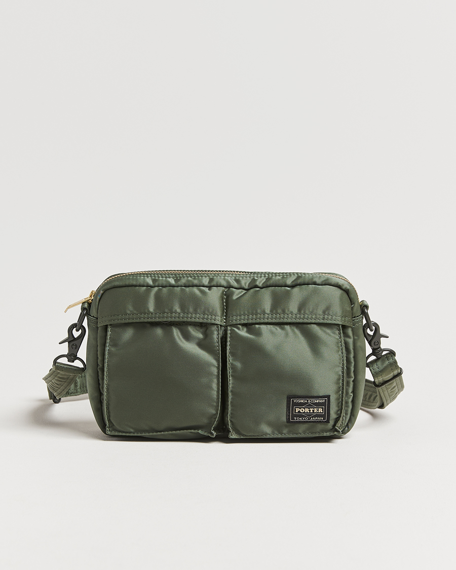 Herr | Väskor | Porter-Yoshida & Co. | New Tanker Sling Bag Sage Green