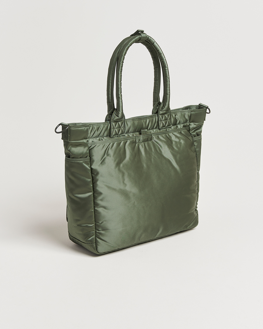 Herr | Väskor | Porter-Yoshida & Co. | Tanker Tote Bag Sage Green