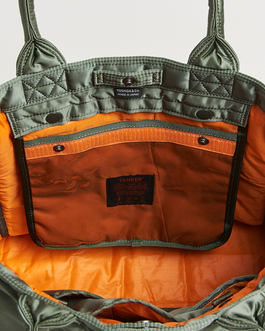 Herr | Väskor | Porter-Yoshida & Co. | Tanker Tote Bag Sage Green