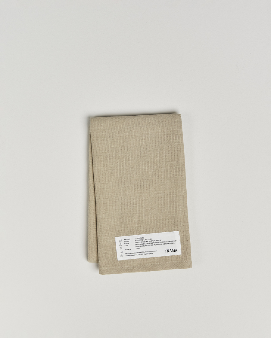 Herr | Textilier | Frama | Light Hand Towel 50x80cm Sage Green