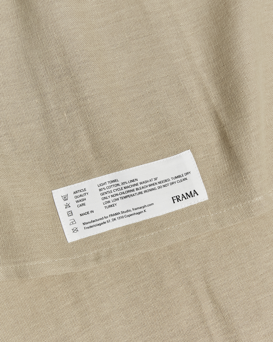 Herr | Textilier | Frama | Light Hand Towel 50x80cm Sage Green