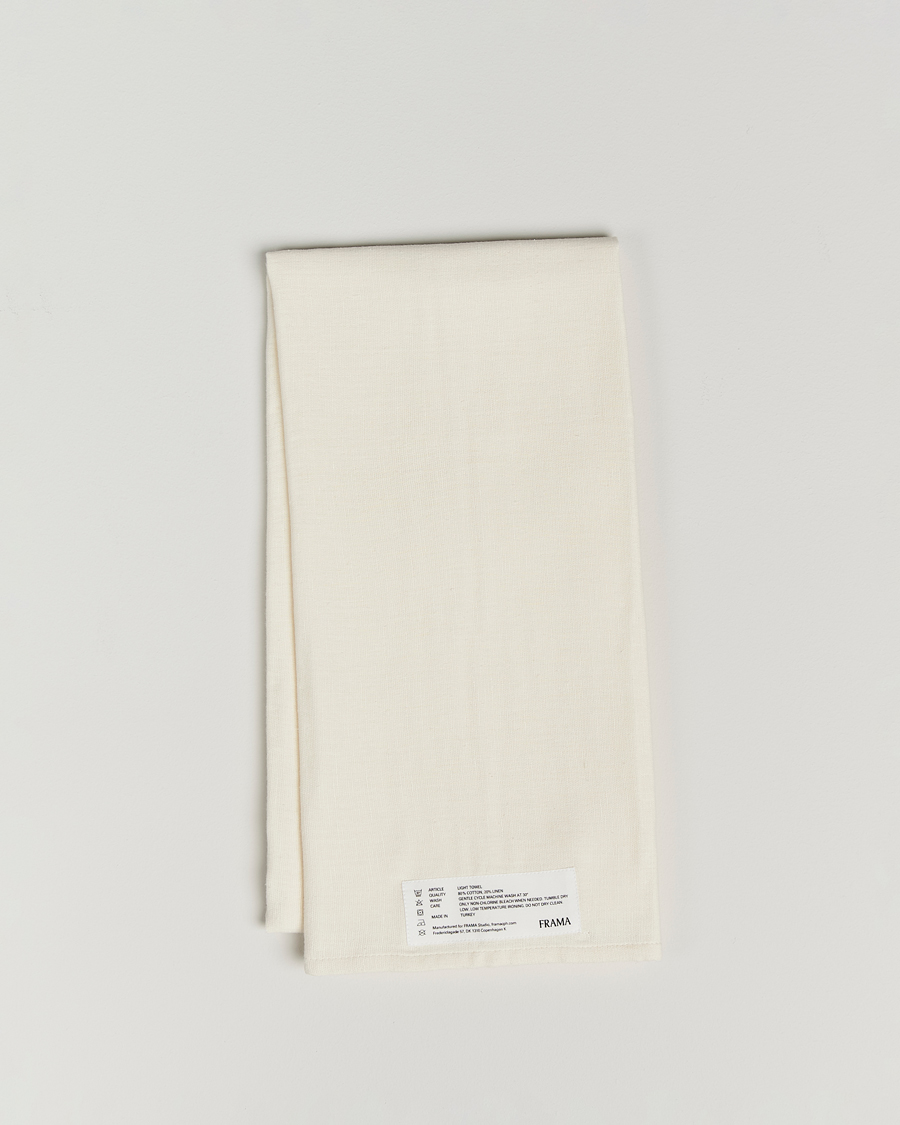 Herr | Textilier | Frama | Light Bath Towel 70X140cm Bone White