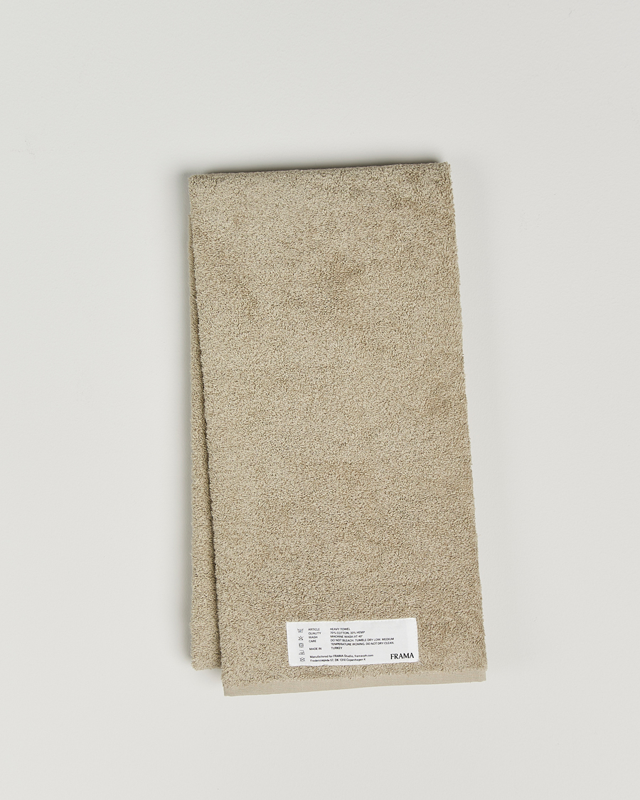 Herr | Textilier | Frama | Heavy Bath Towel 70x140cm Sage Green