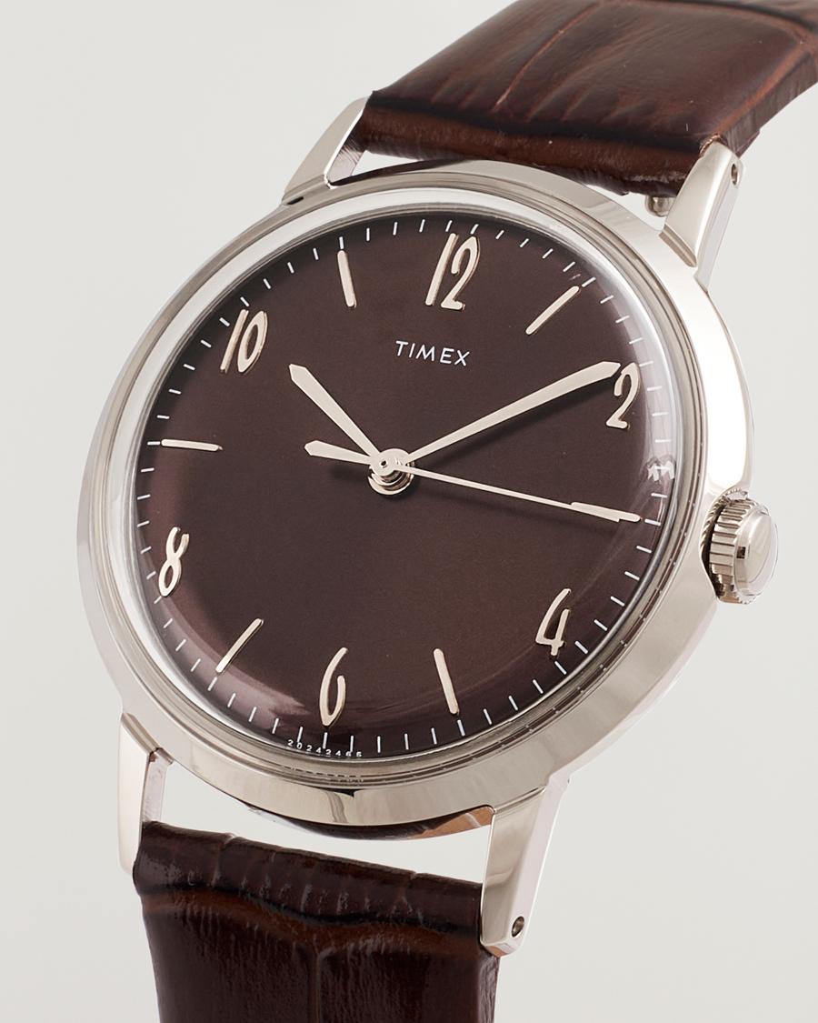Herr | Timex Marlin Handwind 34mm Chocolate Brown Dial | Timex | Marlin Handwind 34mm Chocolate Brown Dial