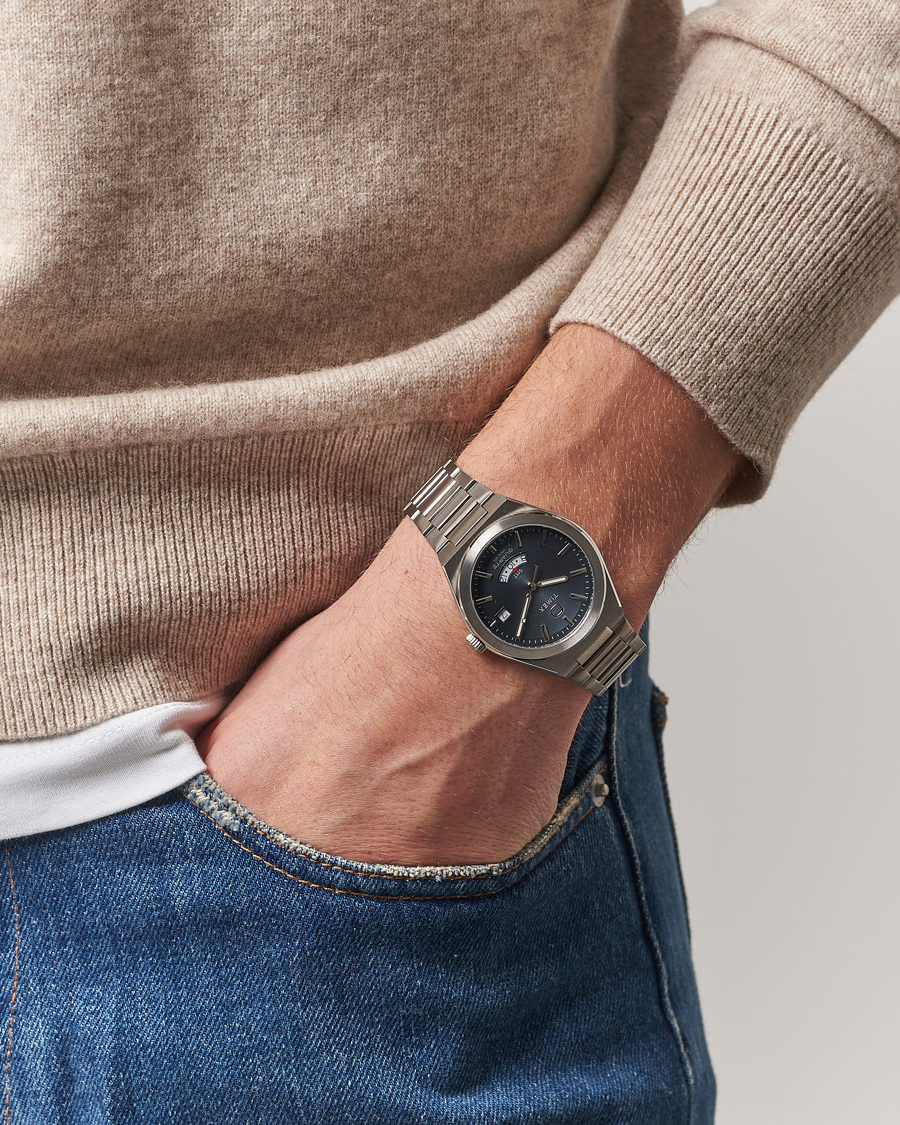 Herr | Timex Q Timex Continental GMT Stainless Steel 39mm Black Dial | Timex | Q Continental GMT Stainless Steel 39mm Black Dial