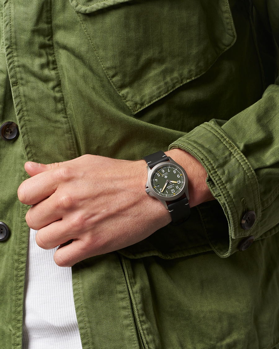 Herr | Timex Expedition Titanium 38mm Green Dial | Timex | Expedition Titanium 38mm Green Dial