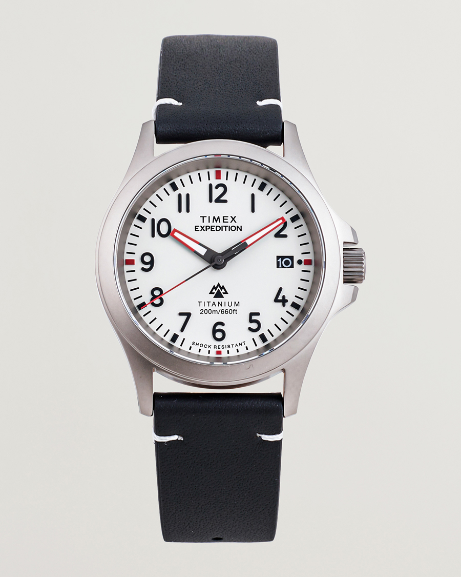 Herr | Timex Expedition Titanium 38mm Light Gray Dial | Timex | Expedition Titanium 38mm Light Gray Dial