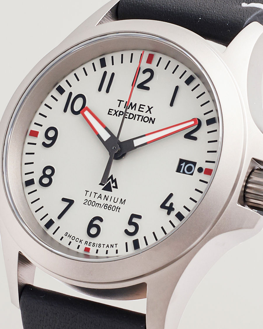 Herr | Timex Expedition Titanium 38mm Light Gray Dial | Timex | Expedition Titanium 38mm Light Gray Dial