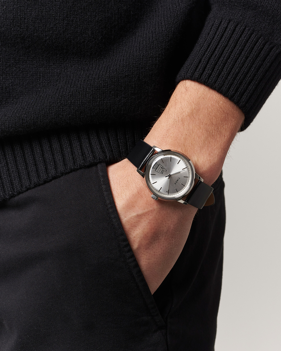 Herr | Timex Timex X Peanuts Automatic Snoopy 40mm Silver Dial | Timex | X Peanuts Automatic Snoopy 40mm Silver Dial