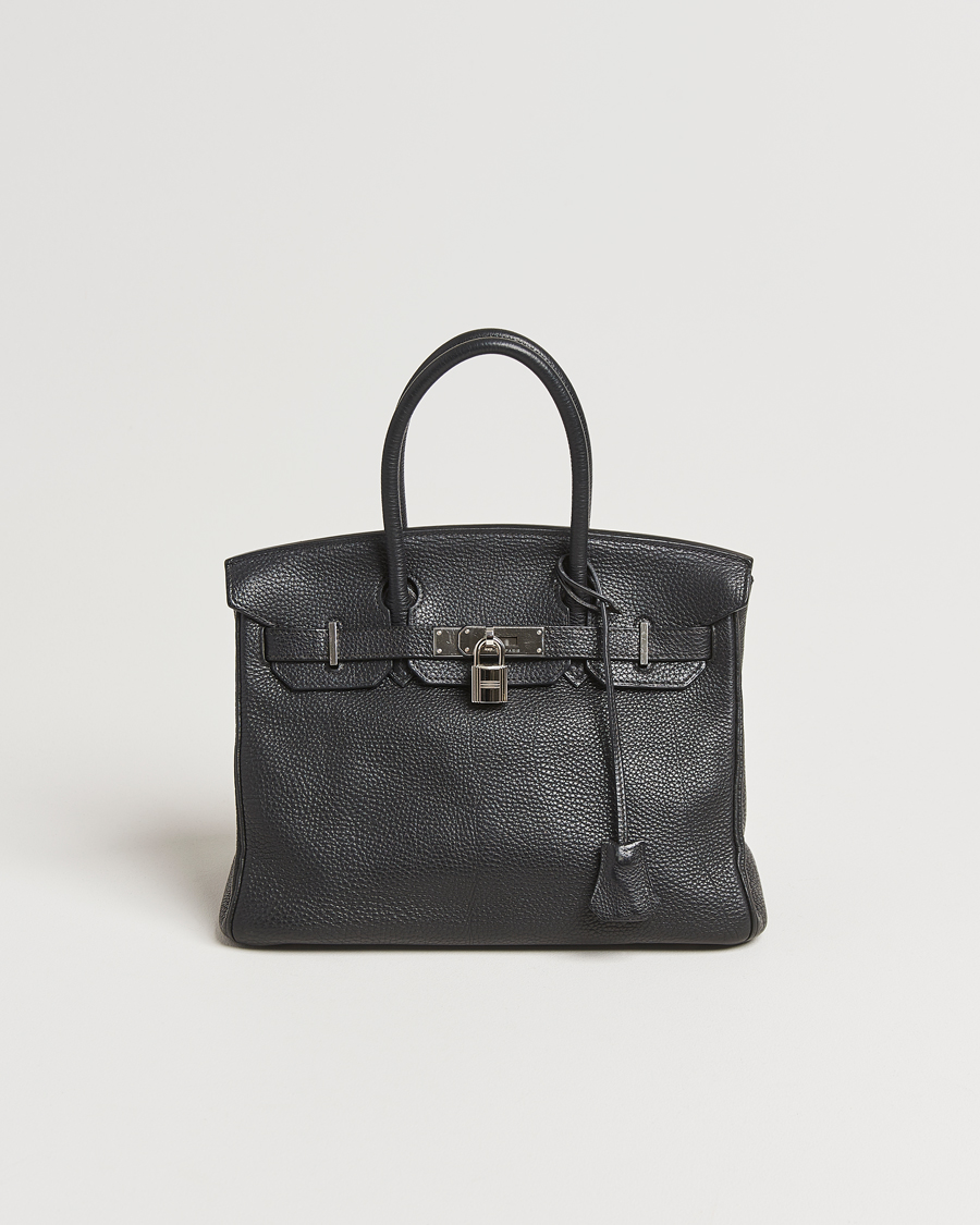 Herr | Hermès Pre-Owned Birkin 30 Togo Leather Black | Hermès Pre-Owned | Birkin 30 Togo Leather Black