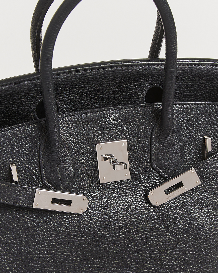Herr | Hermès Pre-Owned Birkin 30 Togo Leather Black | Hermès Pre-Owned | Birkin 30 Togo Leather Black