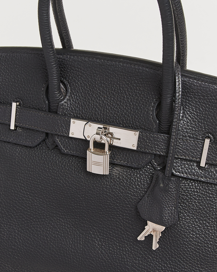 Herr | Hermès Pre-Owned Birkin 30 Togo Leather Black | Hermès Pre-Owned | Birkin 30 Togo Leather Black