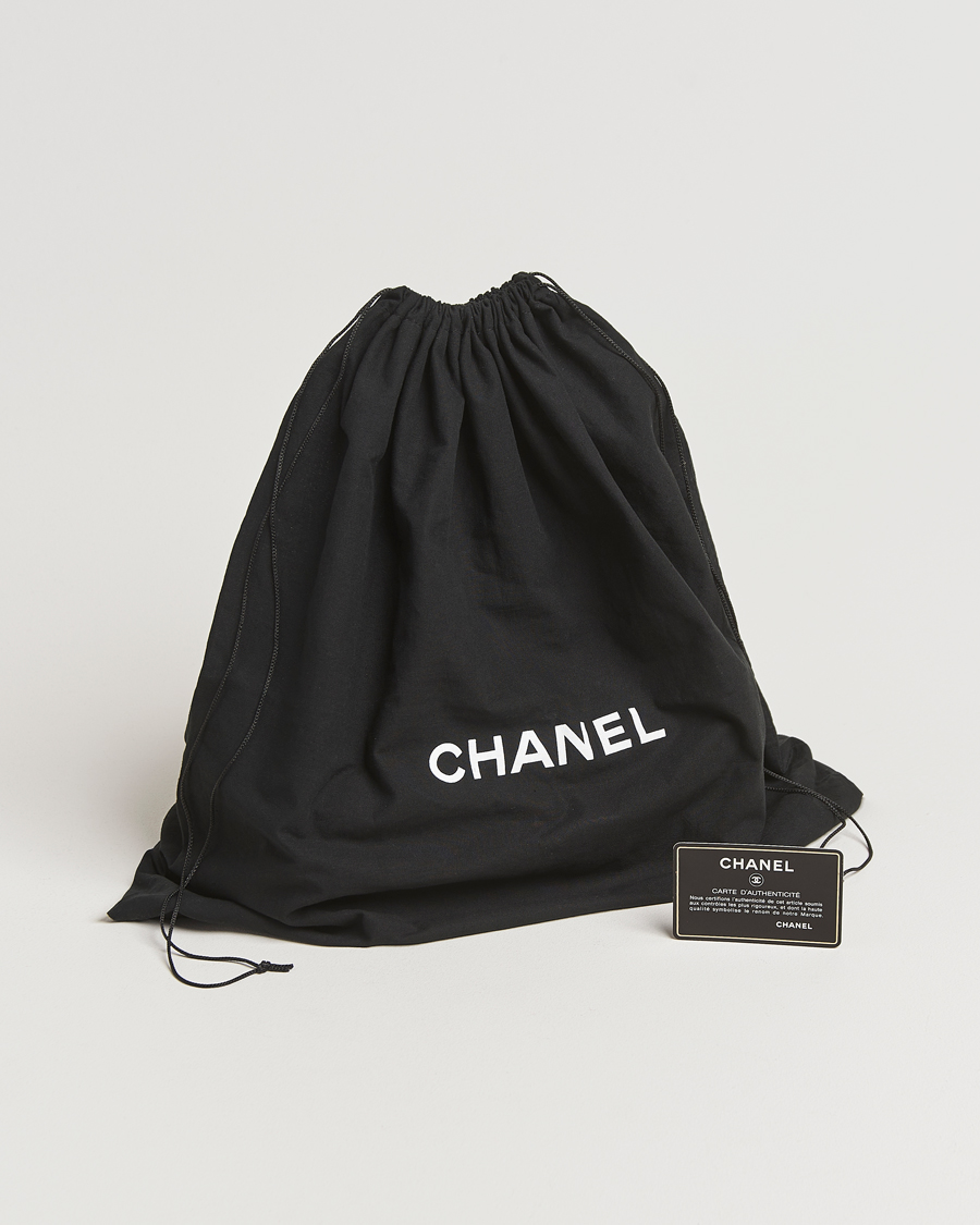 Herr | Chanel Pre-Owned Classic Medium Double Flap Bag Lambskin Black | Chanel Pre-Owned | Classic Medium Double Flap Bag Lambskin Black