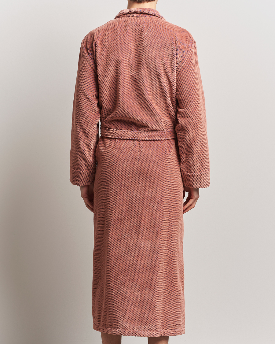Herr | OAS Velour Long Robe Roza | OAS | Velour Long Robe Roza