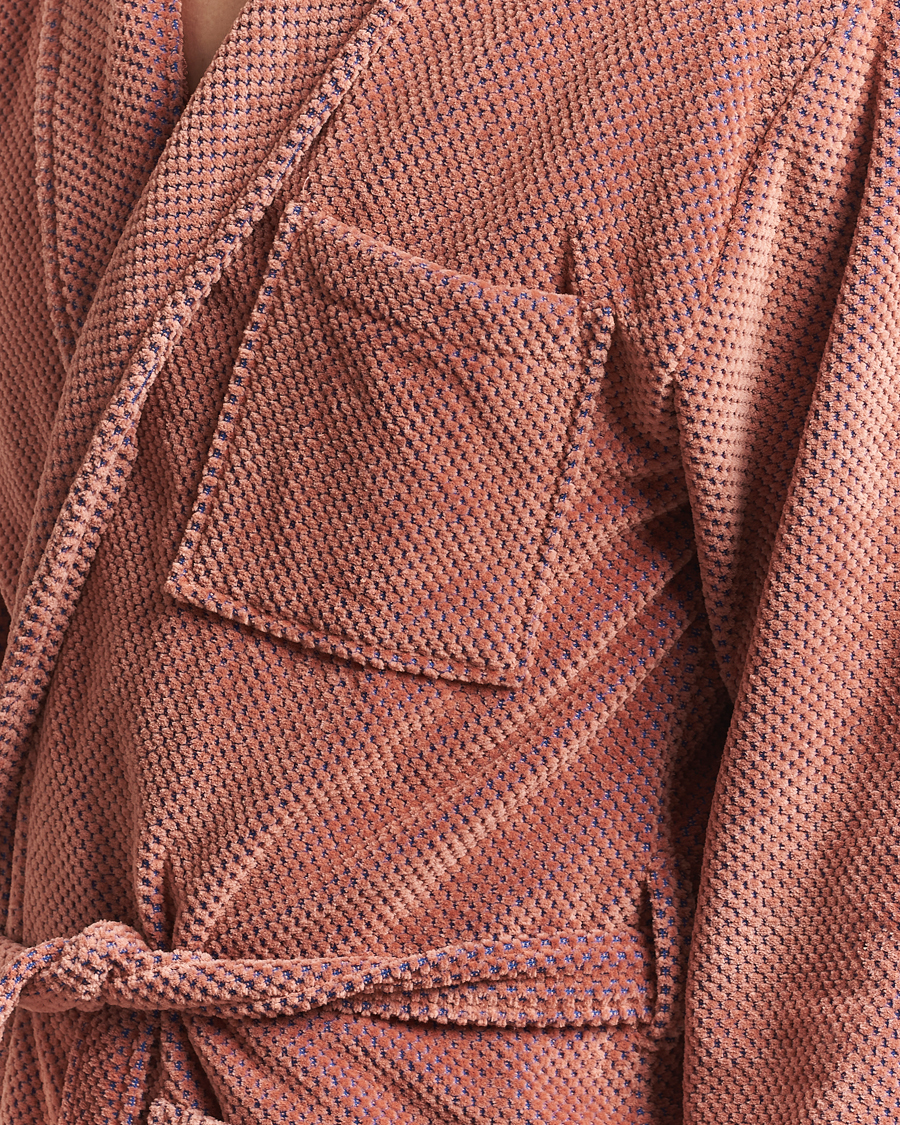 Herr | OAS Velour Long Robe Roza | OAS | Velour Long Robe Roza