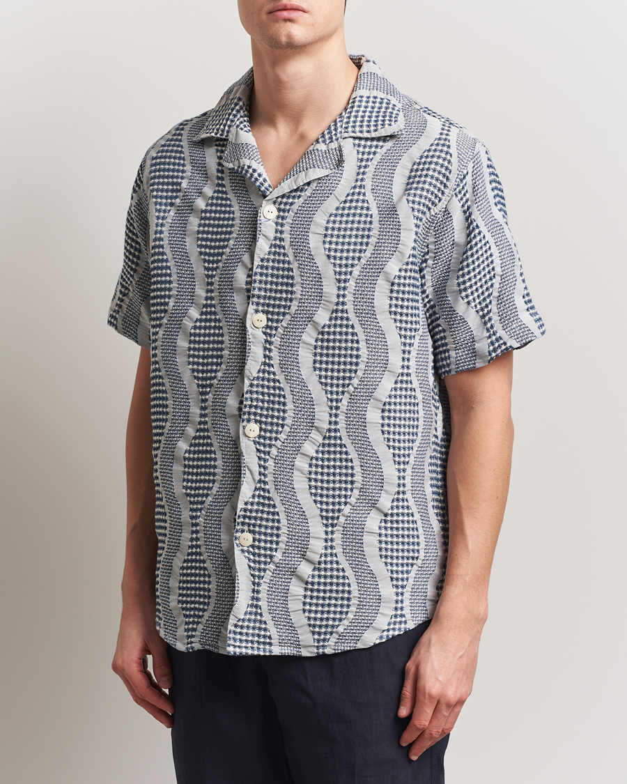 Herr | Skjortor | OAS | Cuba Waffle Shirt Coma