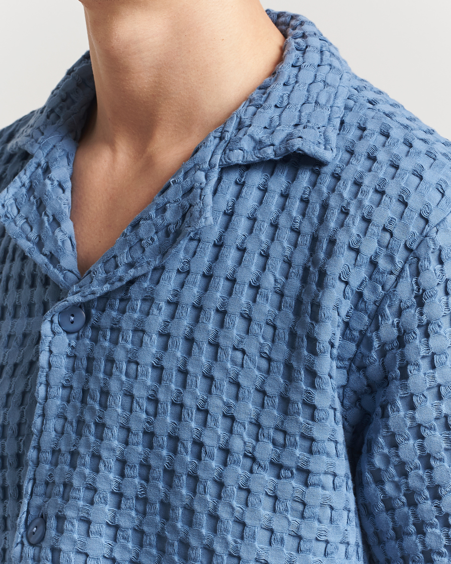 Herr | Skjortor | OAS | Cuba Waffle Shirt Coronet