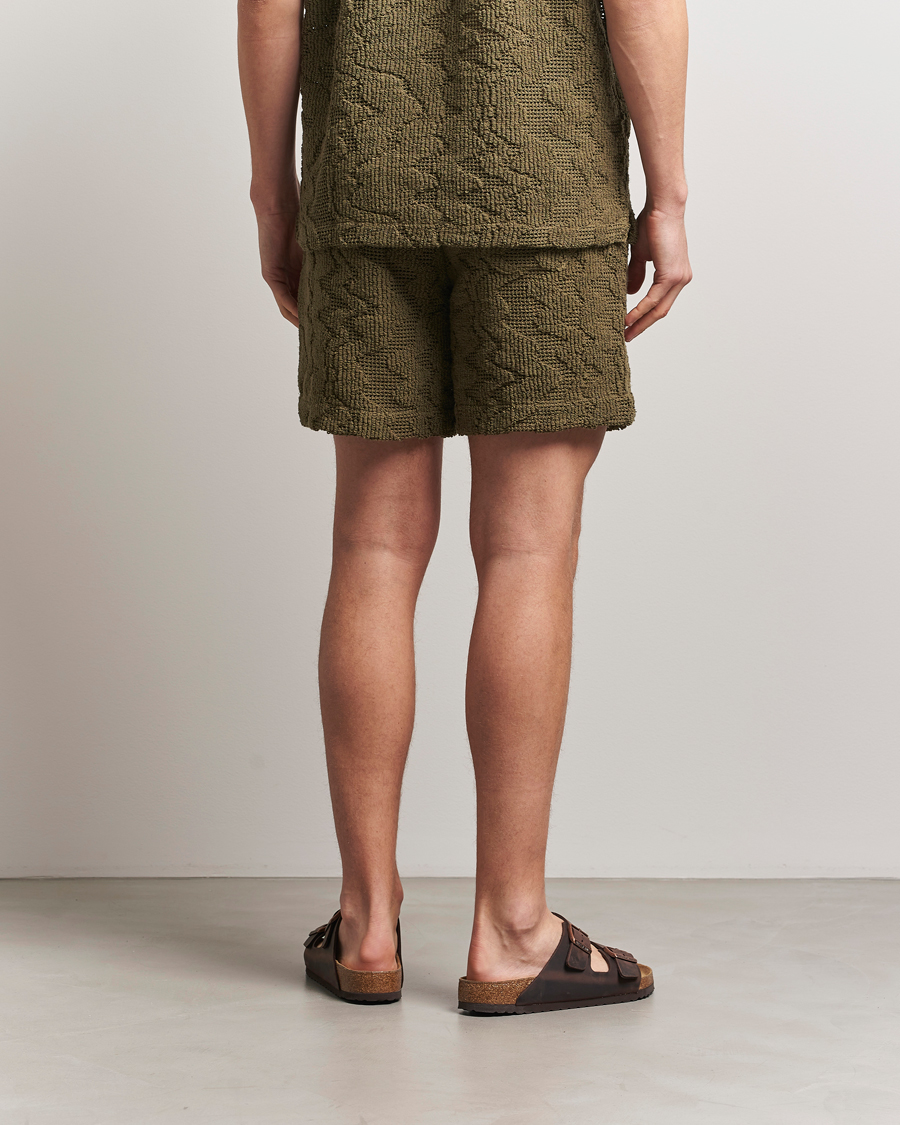 Herr | Shorts | OAS | Cuba Crochet Shorts Pine Verve