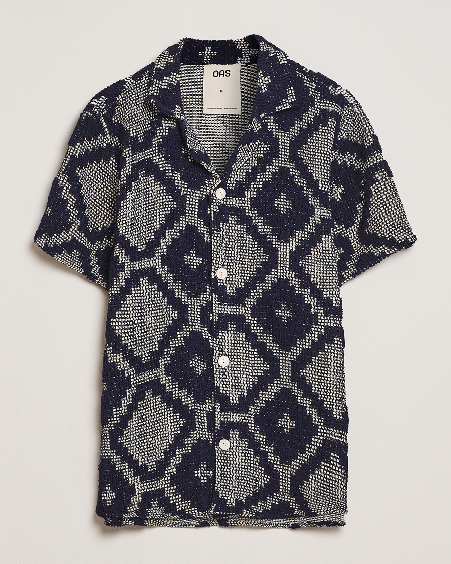 Herr | Skjortor | OAS | Cuba Crochet Shirt Trastevere