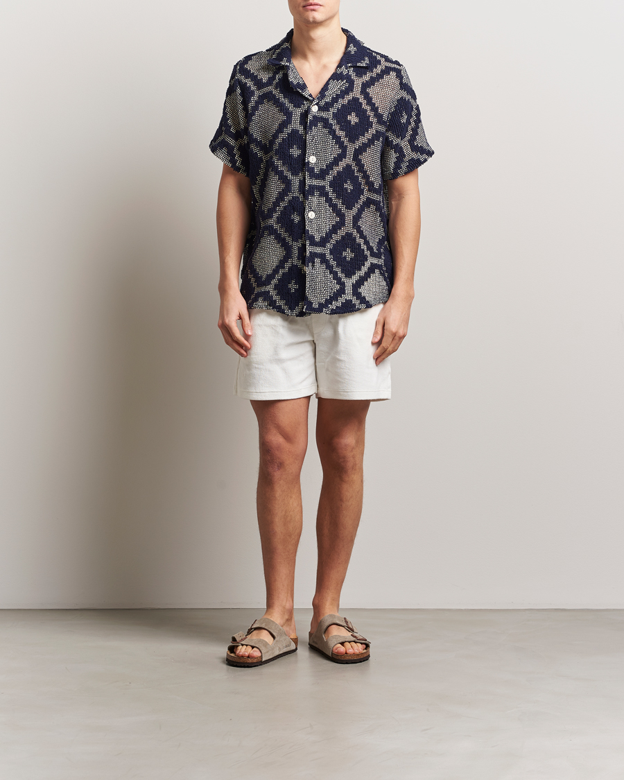 Herr | Skjortor | OAS | Cuba Crochet Shirt Trastevere