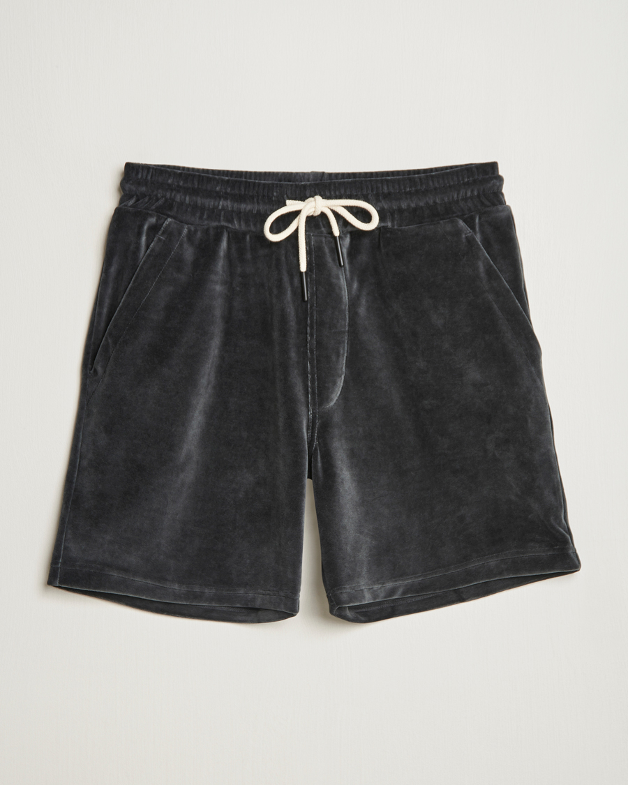 Herr | Shorts | OAS | Velour Shorts Nearly Black