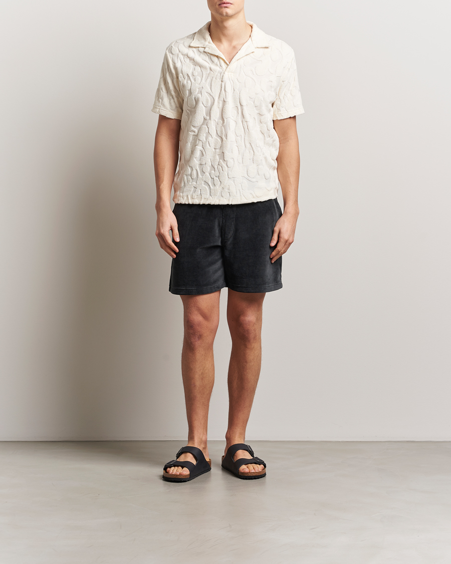 Herr | Shorts | OAS | Velour Shorts Nearly Black
