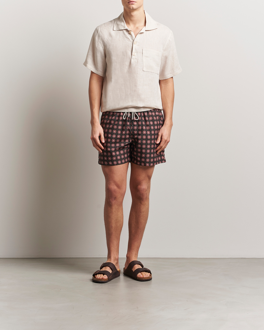 Herr | Skjortor | OAS | Cuba Linen Shirt Beige