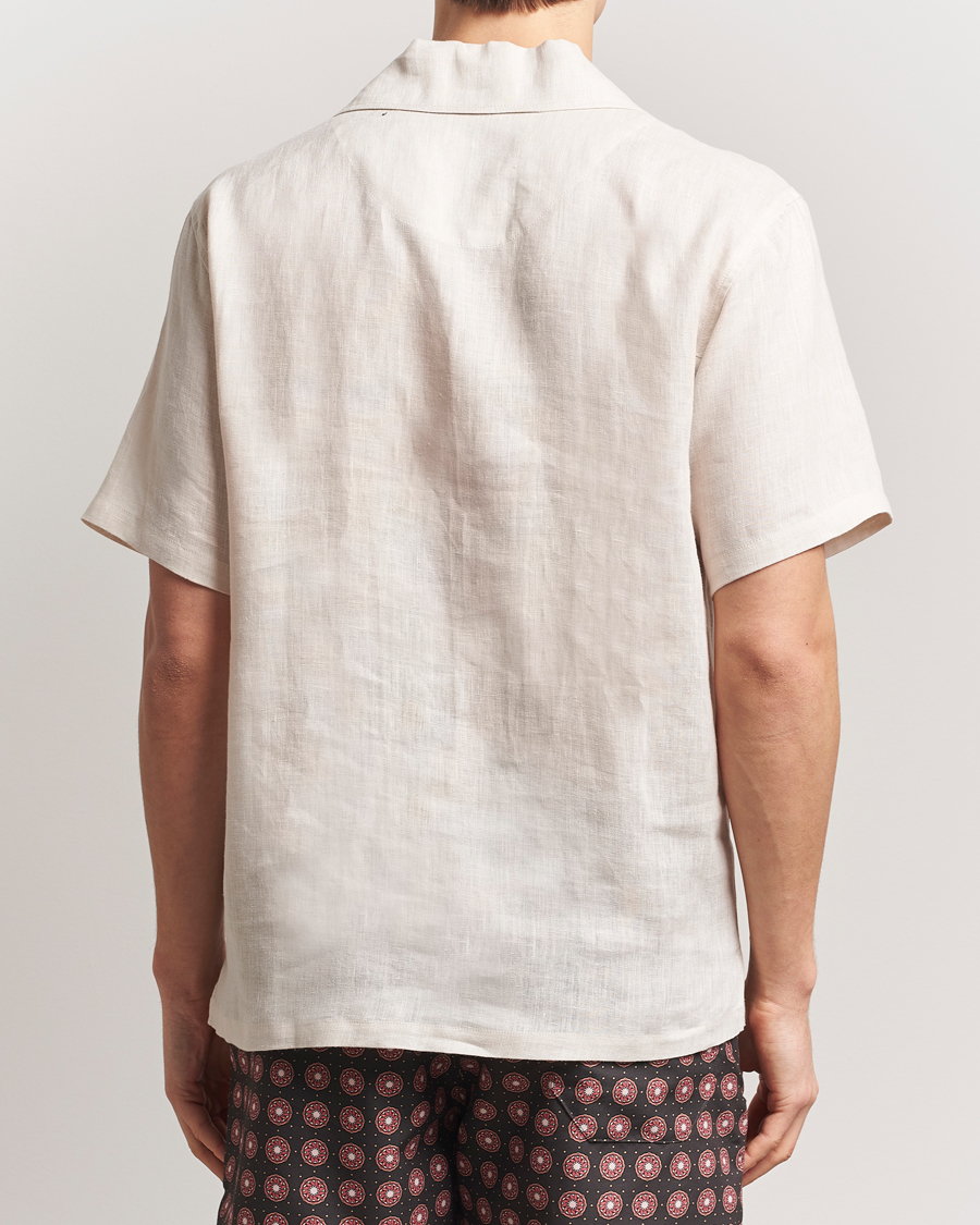 Herr | Skjortor | OAS | Cuba Linen Shirt Beige