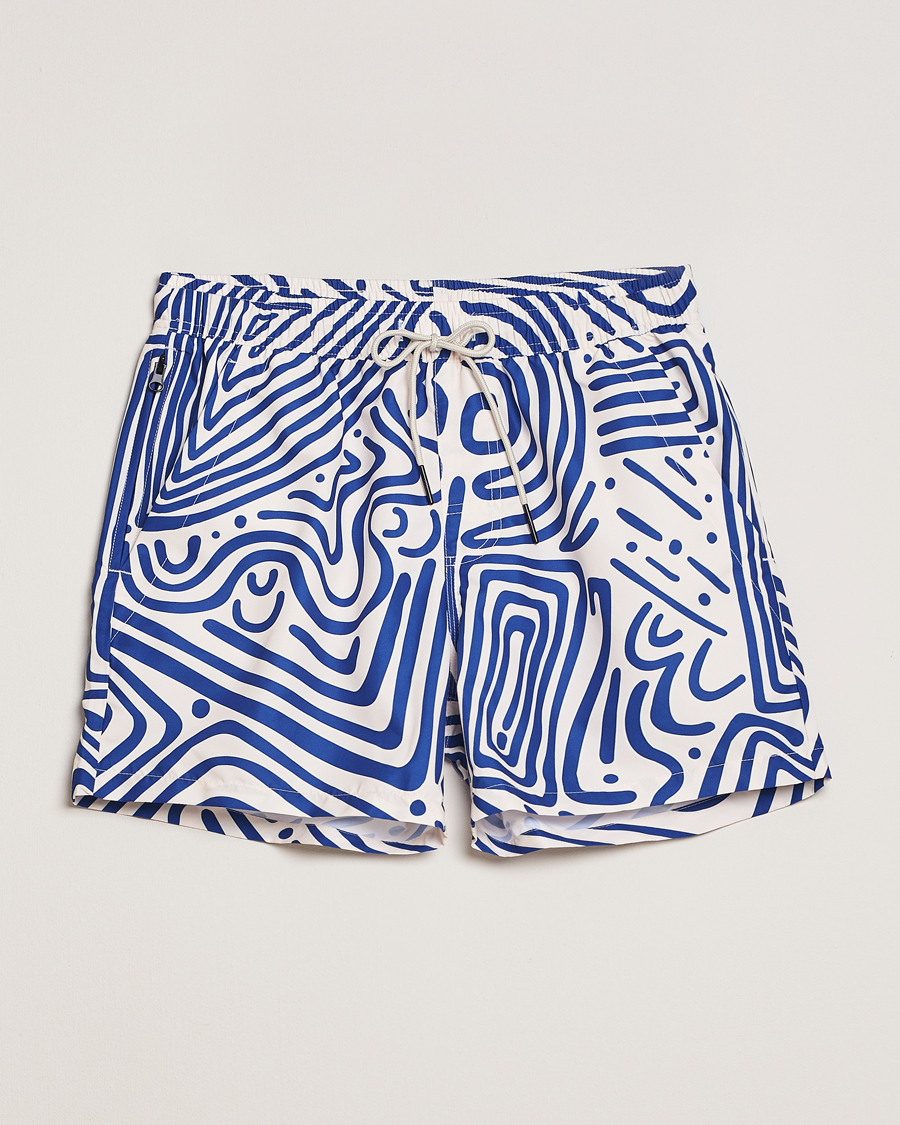 Herr | Badbyxor | OAS | Printed Swimshorts Eldovado