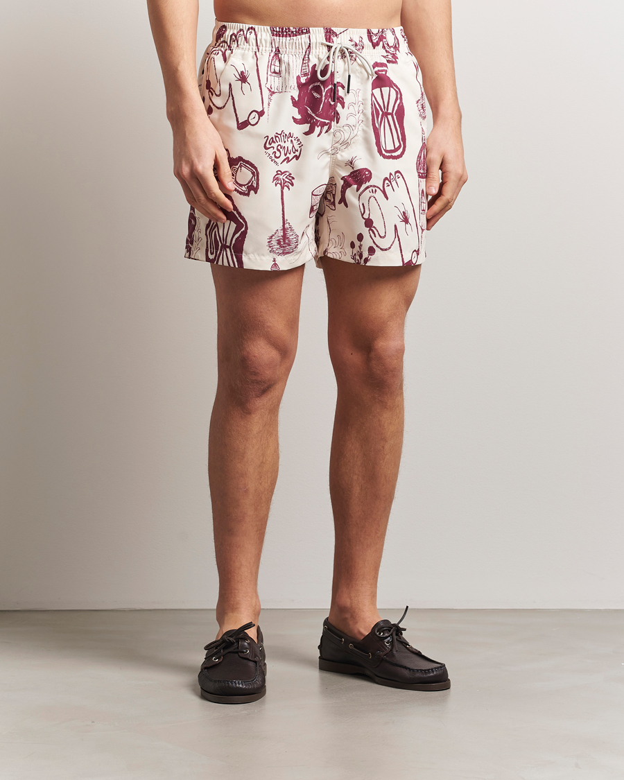 Herr | Badbyxor | OAS | Printed Swimshorts Cantina