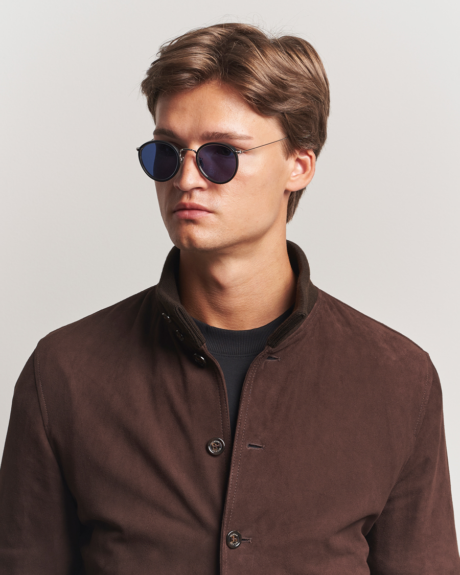 Herr | Solglasögon | EYEVAN 7285 | 717E Sunglasses Matte Black/Blue