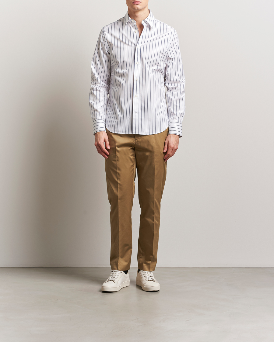 Herr | Byxor | Tiger of Sweden | Tannen Cotton Drawstring Trousers Beige