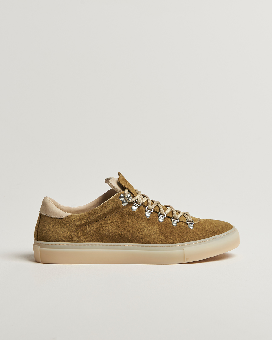 Herr | Sneakers | Diemme | Marostica Low Sneaker Olive Suede