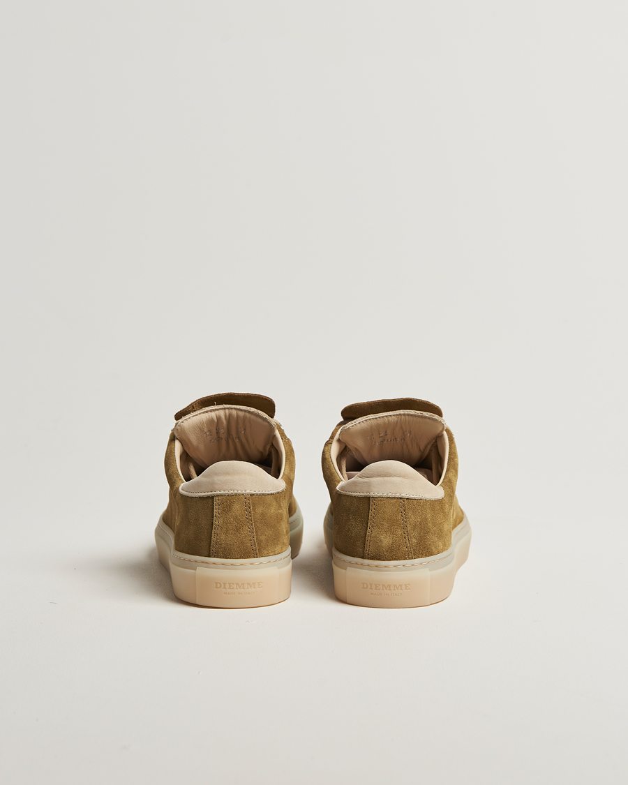 Herr | Sneakers | Diemme | Marostica Low Sneaker Olive Suede