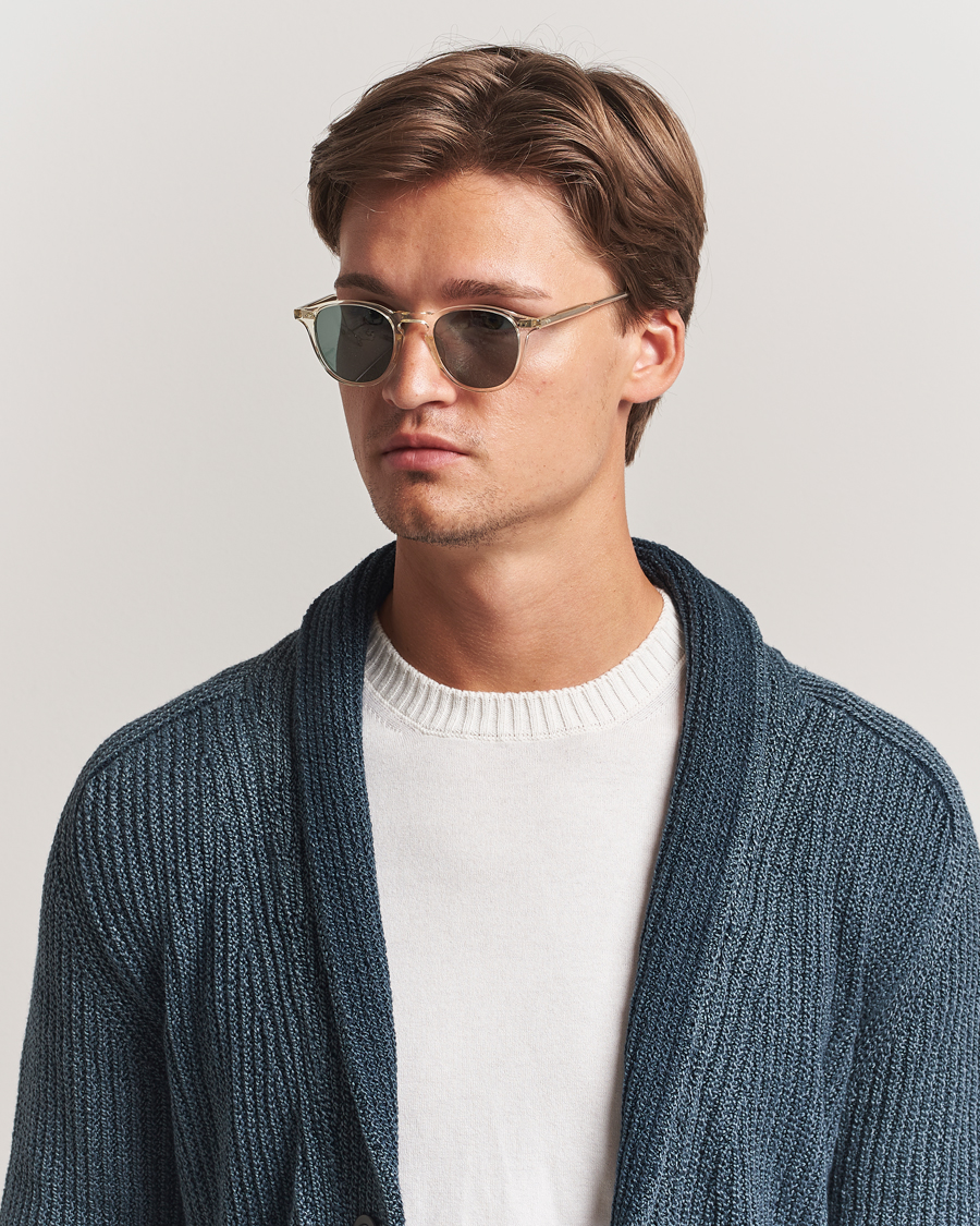 Herr | Solglasögon | Garrett Leight | Hampton 46 Sunglasses Pure Glass