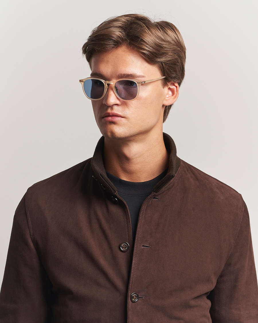 Herr | Solglasögon | Garrett Leight | Kinney J 49 Sunglasses Silk