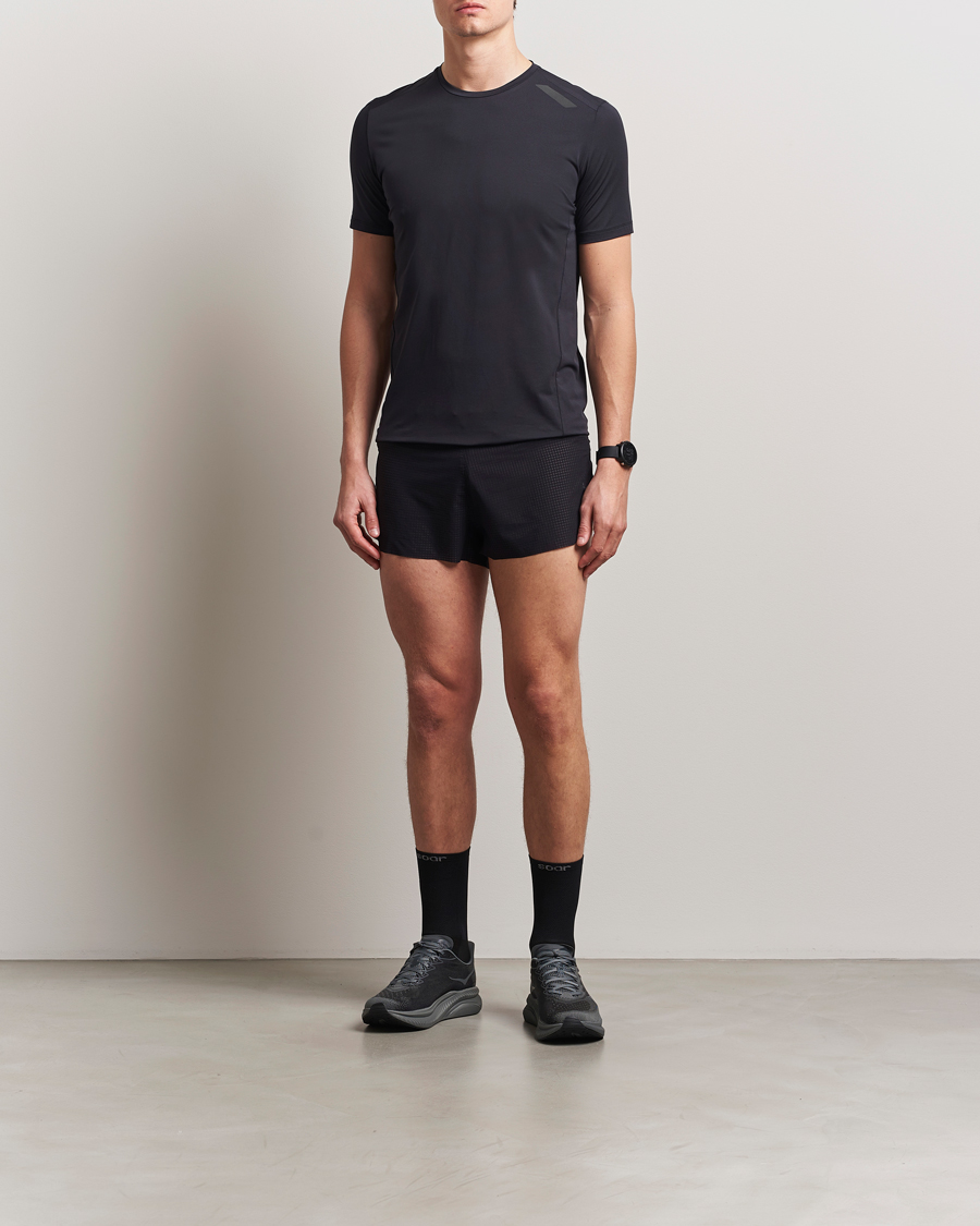 Herr | T-Shirts | SOAR Running | Tech Tee Black