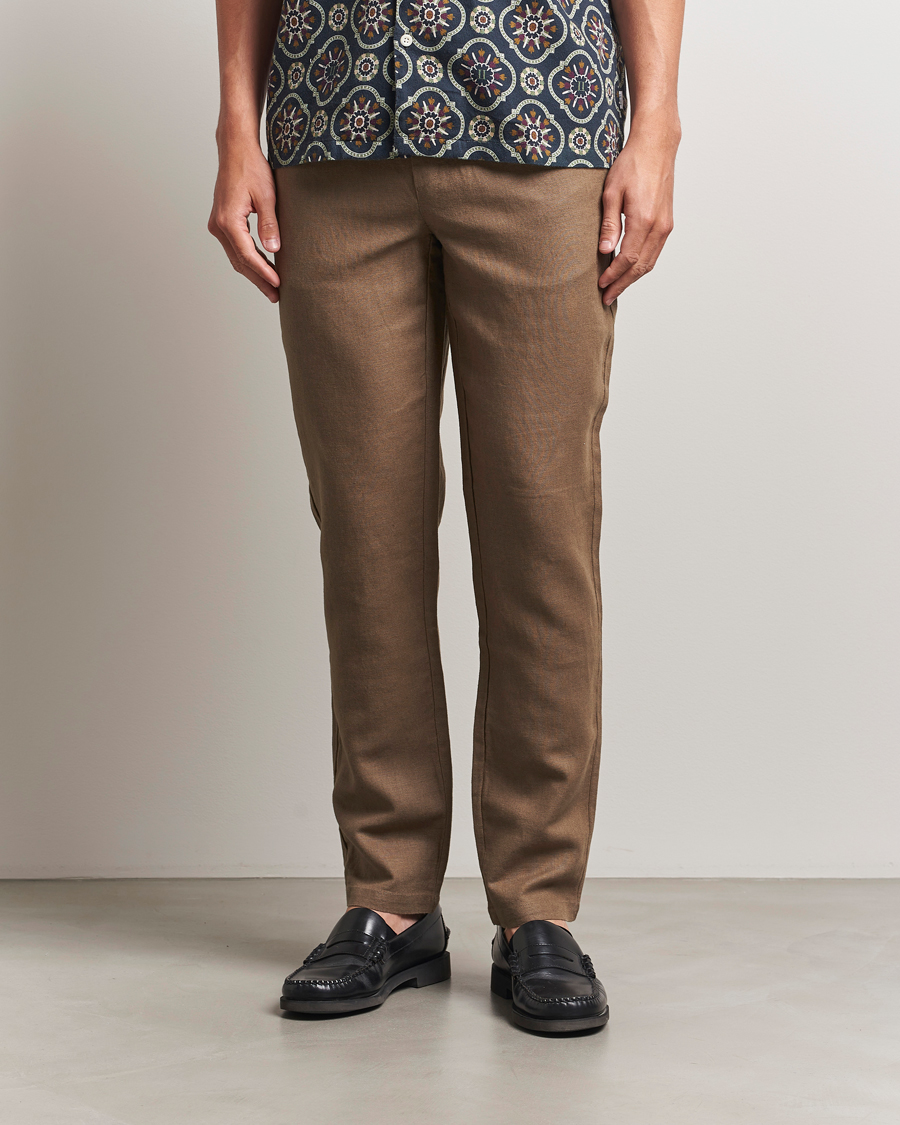 Herr | Byxor | LES DEUX | Patrick Linen Pants Cub