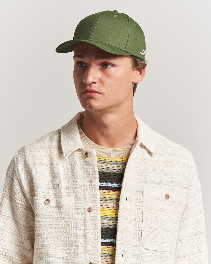 Herr | Hattar & kepsar | LES DEUX | Crew Organic Baseball Cap Chive