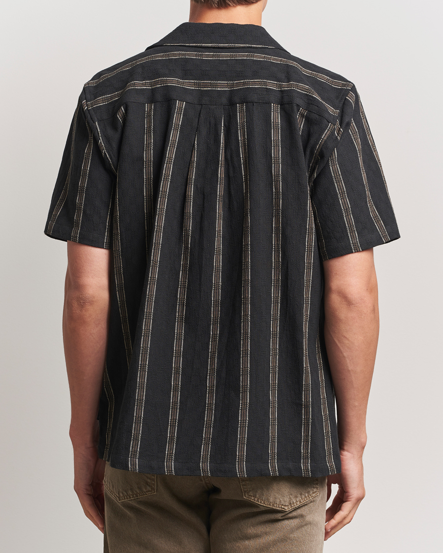 Herr | Skjortor | LES DEUX | Lucas Check Dobby Shirt Black