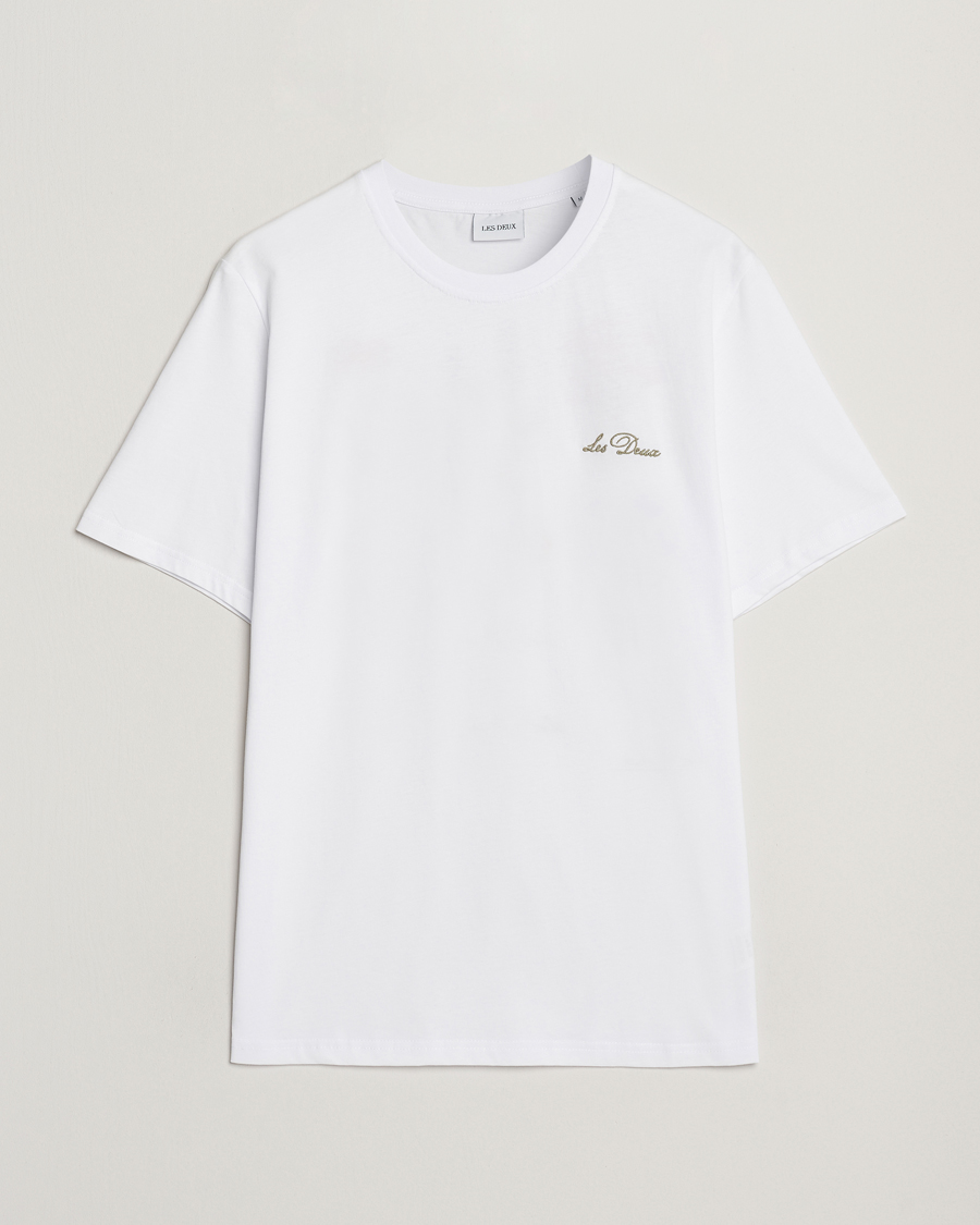 Herr | T-Shirts | LES DEUX | Wild Flower T-Shirt White
