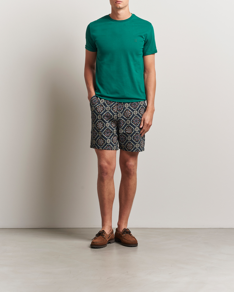 Herr | T-Shirts | LES DEUX | Norregaard Contrast T-Shirt Evergreen