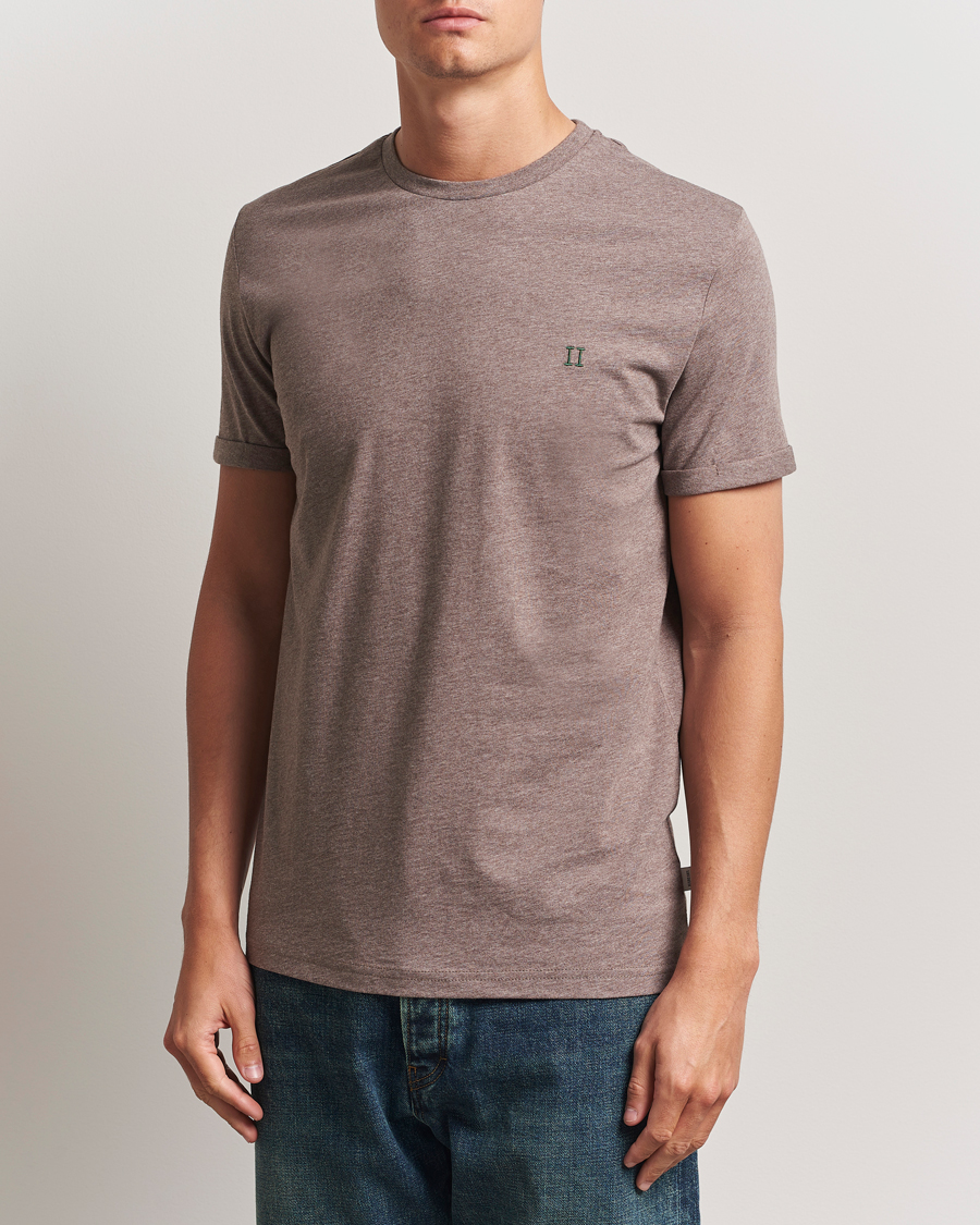 Herr | T-Shirts | LES DEUX | Norregaard Contrast T-Shirt Cub Melange