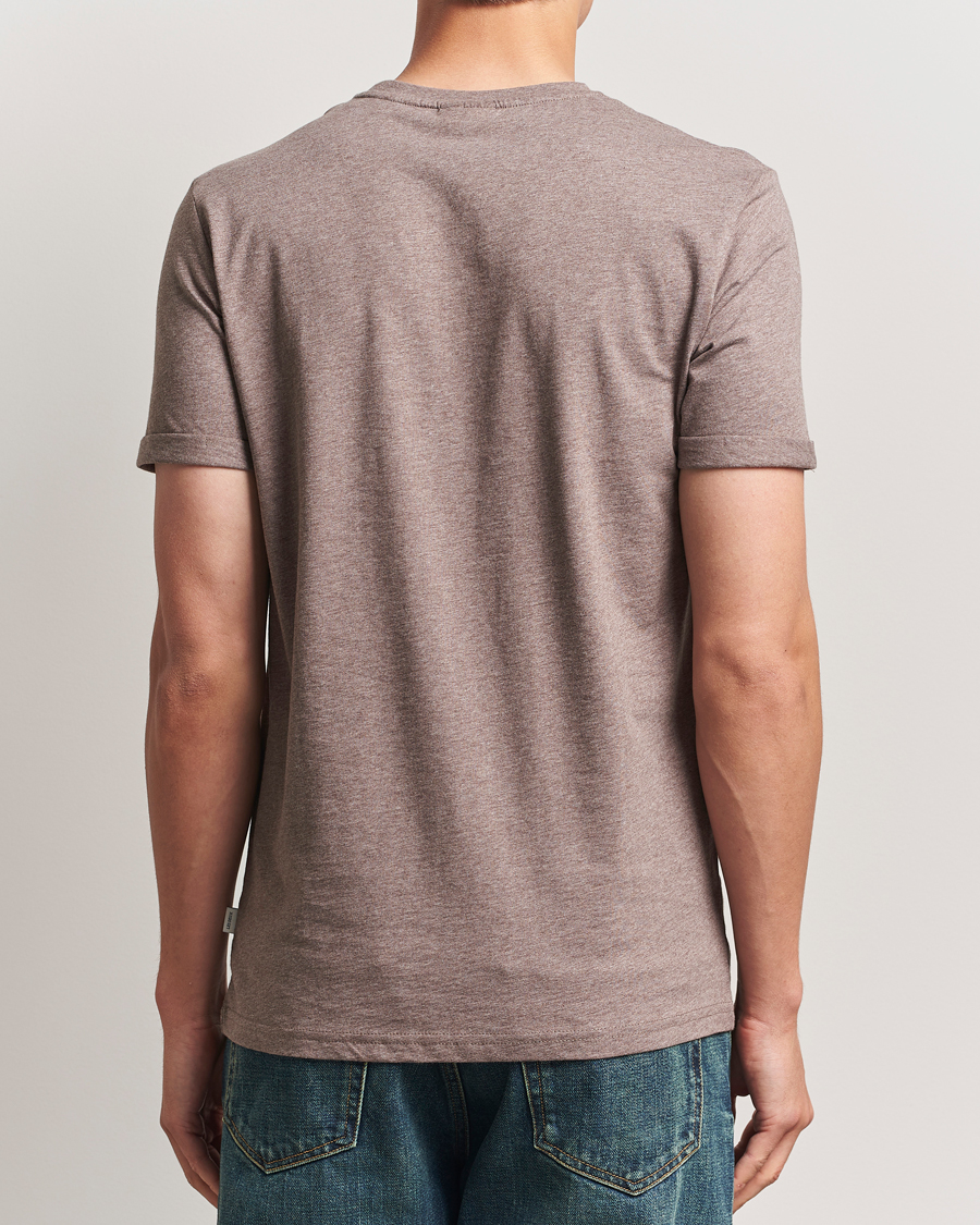 Herr | T-Shirts | LES DEUX | Norregaard Contrast T-Shirt Cub Melange
