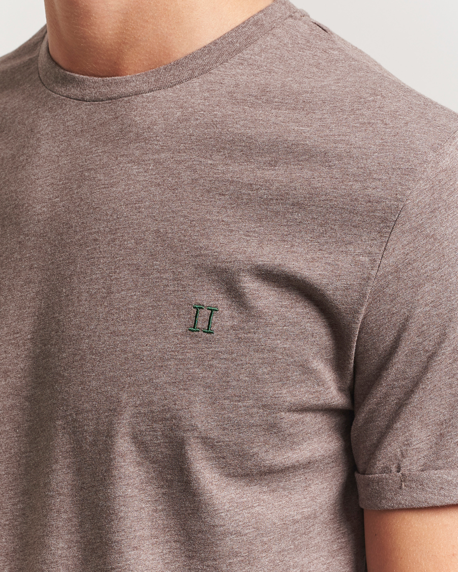 Herr | T-Shirts | LES DEUX | Norregaard Contrast T-Shirt Cub Melange