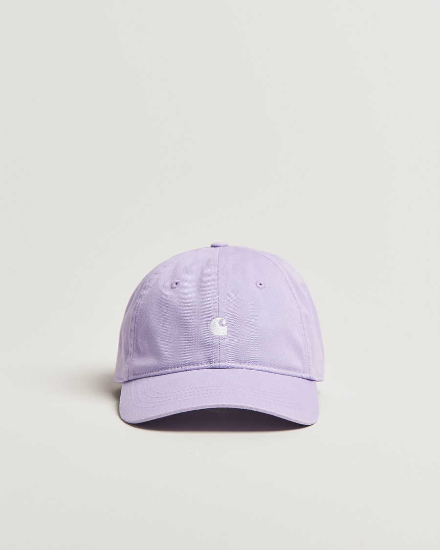 Herr | Hattar & kepsar | Carhartt WIP | Madison Logo Cap Pink Fog