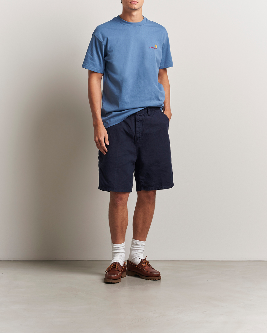 Herr | T-Shirts | Carhartt WIP | American Script Short Sleeve T-Shirt Sorrent
