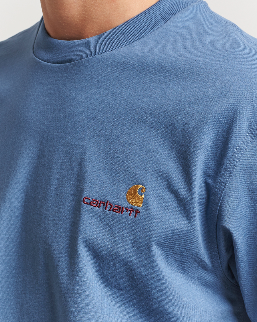Herr | T-Shirts | Carhartt WIP | American Script Short Sleeve T-Shirt Sorrent